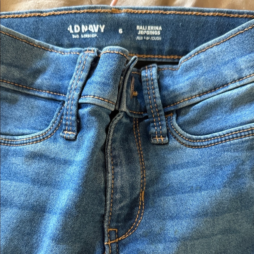 Old Navy Denim Blue Ballerina Jeggings